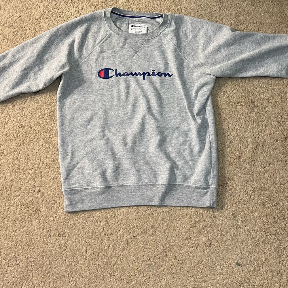 Medium grey champion sweater